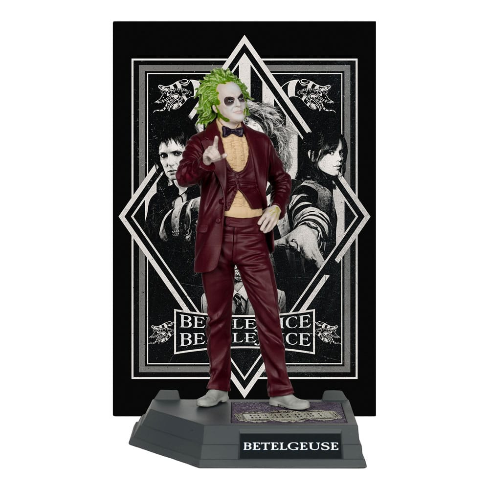 Beetlejuice Beetlejuice Movie Maniacs PVC Statue Beetlejuice 17 cm Image 1