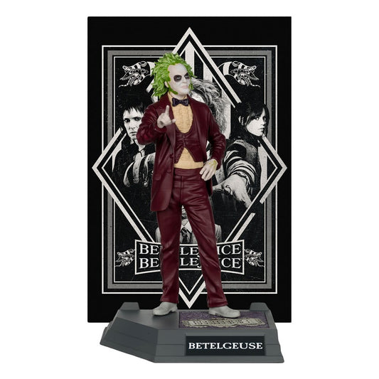 Beetlejuice Beetlejuice Movie Maniacs PVC Statue Beetlejuice 17 cm Image 1
