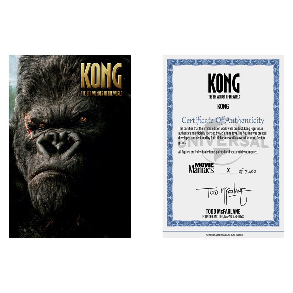 King Kong (2005) Movie Maniacs PVC Statue Kong 17 cm Image 5