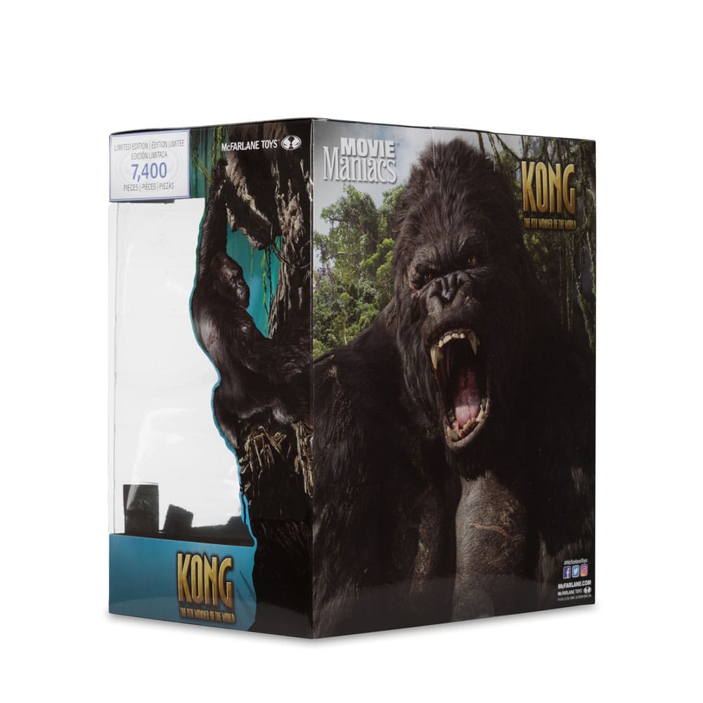 King Kong (2005) Movie Maniacs PVC Statue Kong 17 cm Image 8
