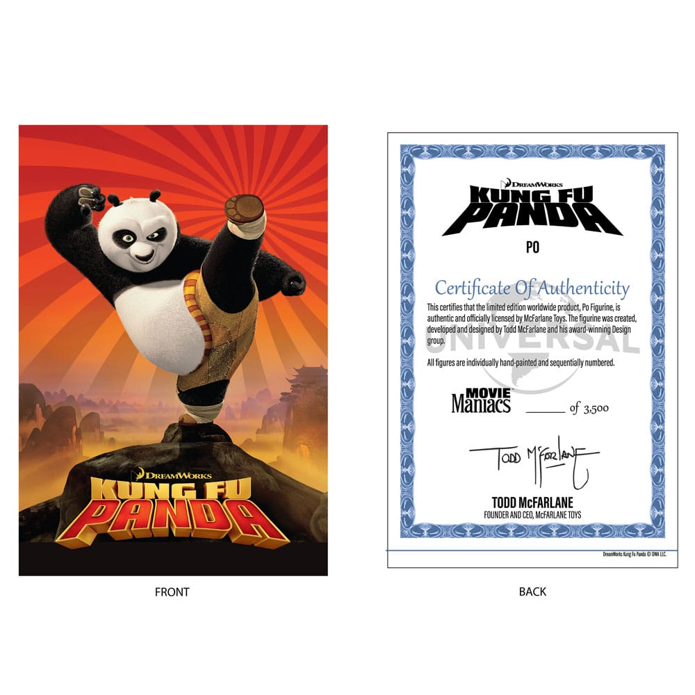Kung Fu Panda Movie Maniacs PVC Statue Po 17 cm Image 8