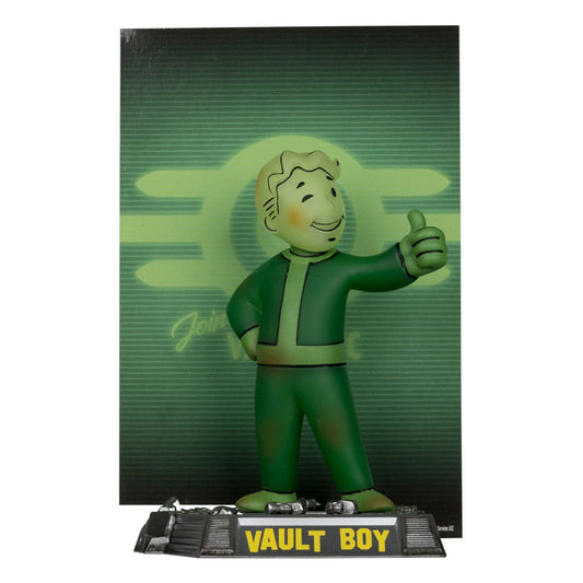 Fallout Movie Maniacs PVC Statue Vault Boy 13 cm Image 1