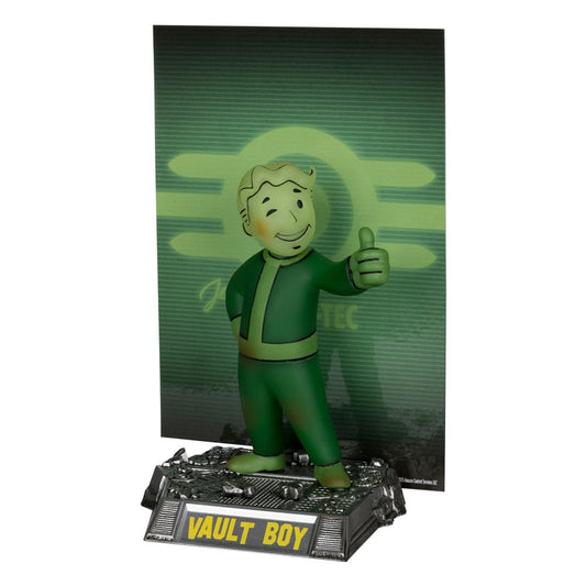 Fallout Movie Maniacs PVC Statue Vault Boy 13 cm Image 2