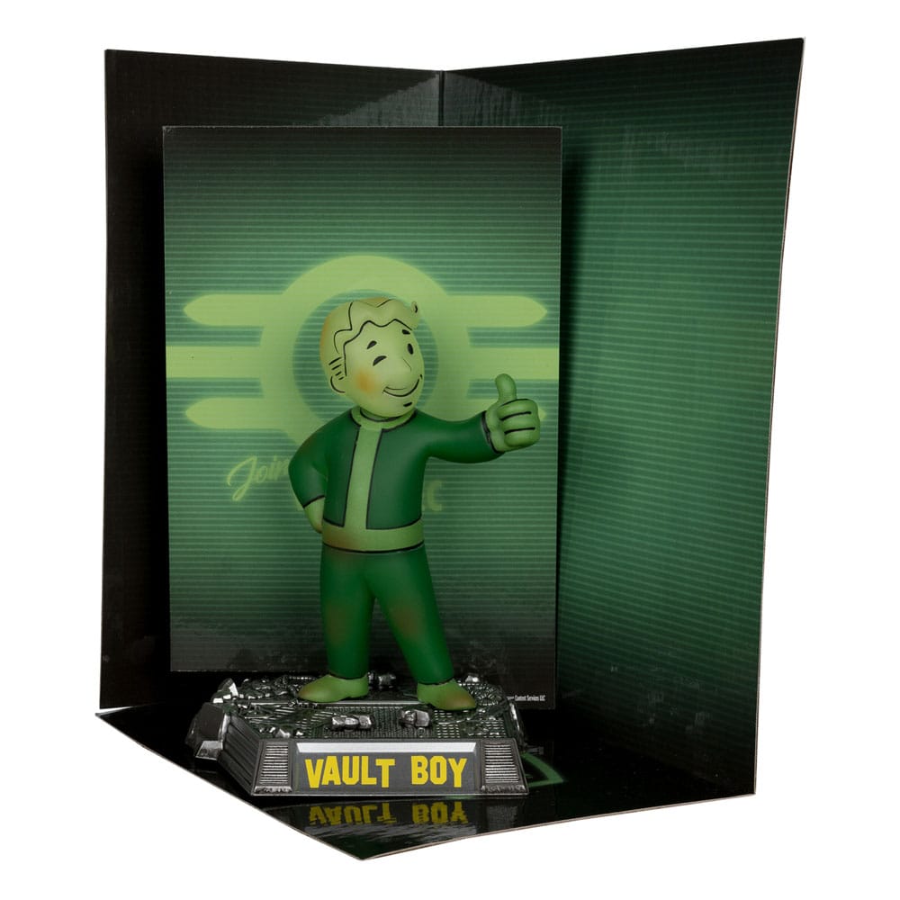 Fallout Movie Maniacs PVC Statue Vault Boy 13 cm Image 3