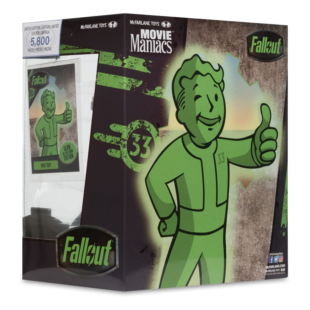 Fallout Movie Maniacs PVC Statue Vault Boy 13 cm Image 6