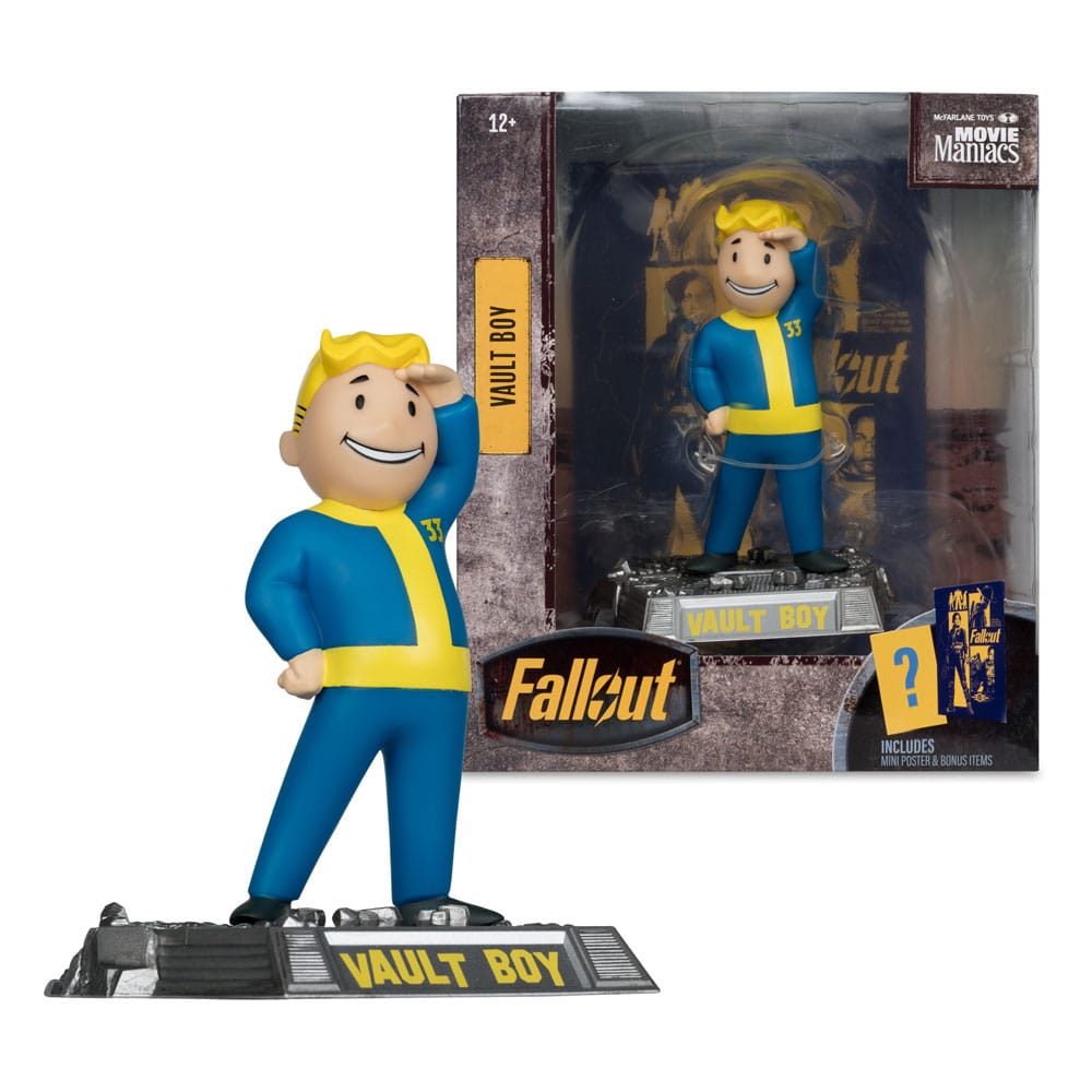 Fallout Movie Maniacs Actionfigur Vault Boy Version 3 14 cm Image 4