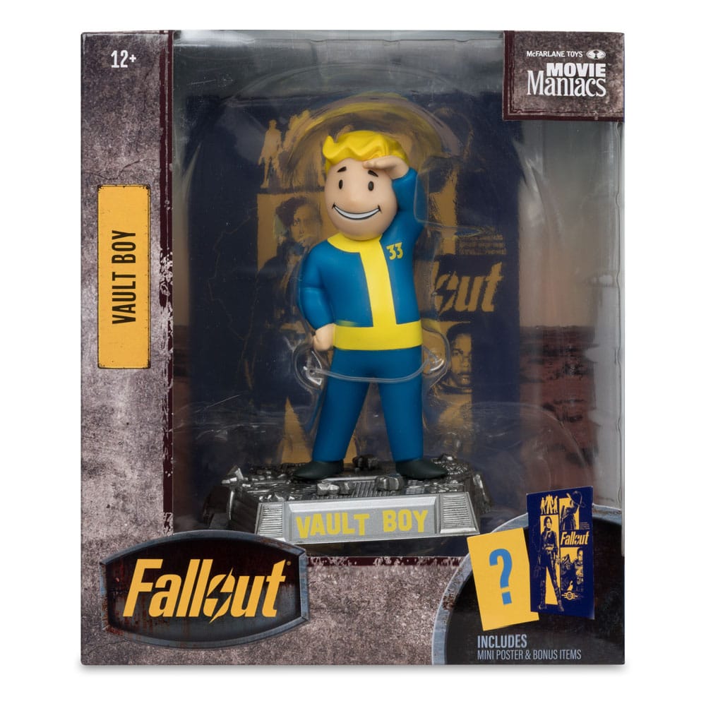 Fallout Movie Maniacs Actionfigur Vault Boy Version 3 14 cm Image 8