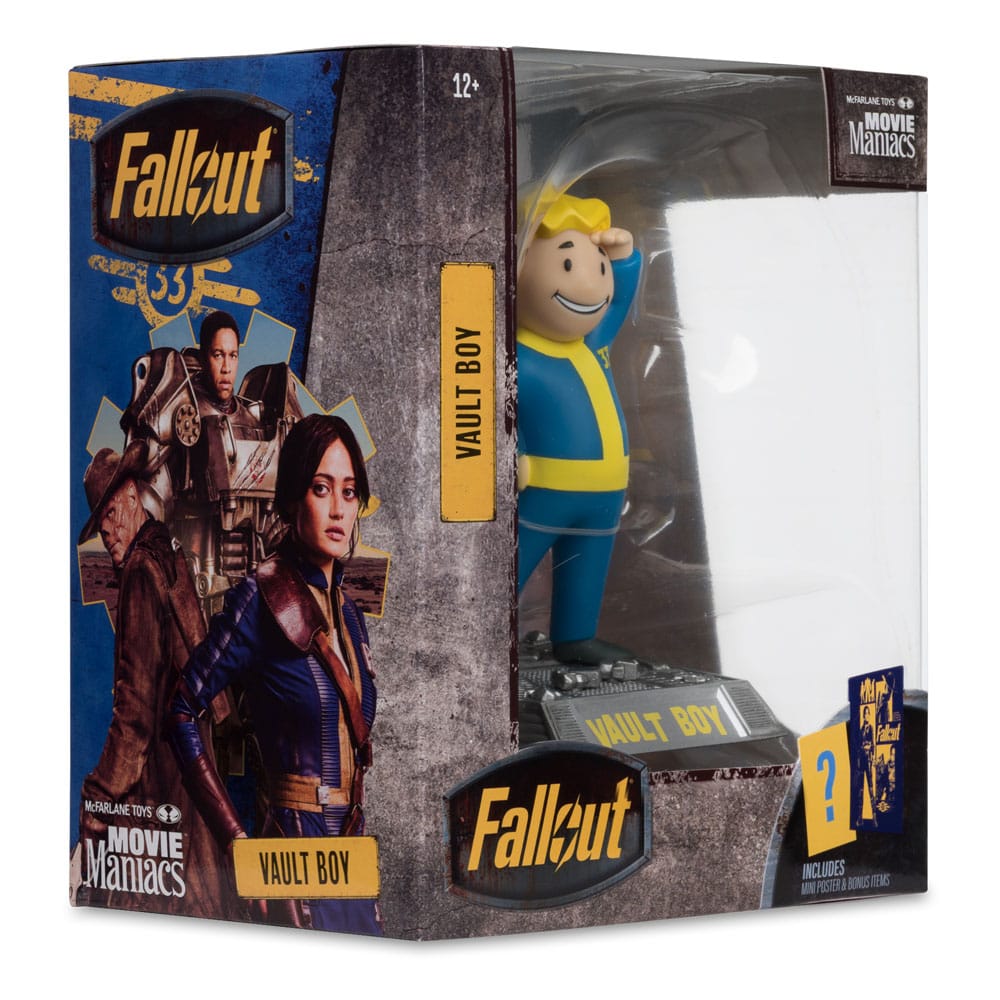 Fallout Movie Maniacs Actionfigur Vault Boy Version 3 14 cm Image 9