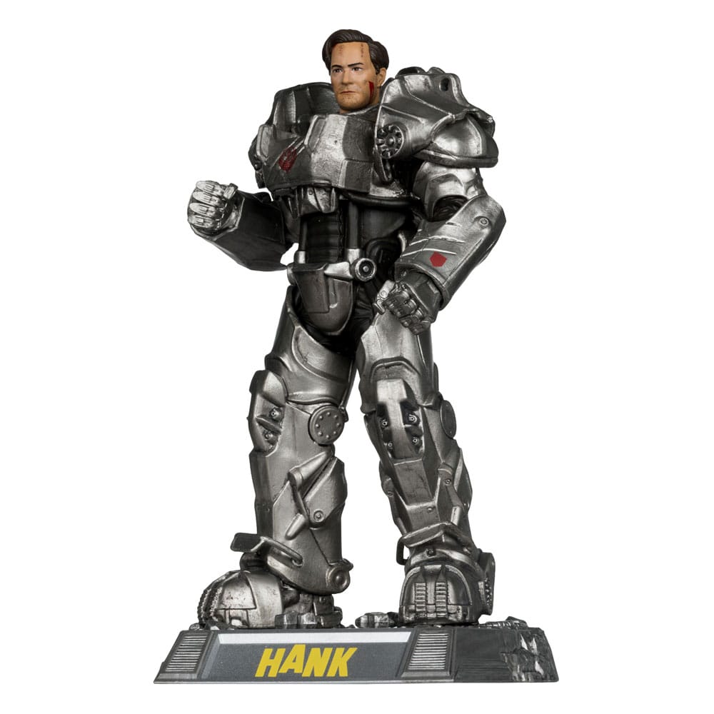 Fallout Movie Maniacs Actionfigur Hank Maclean (Season 2) (Red Platinum Edition) 17 cm Image 1