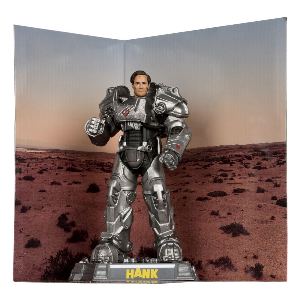 Fallout Movie Maniacs Actionfigur Hank Maclean (Season 2) (Red Platinum Edition) 17 cm Image 2
