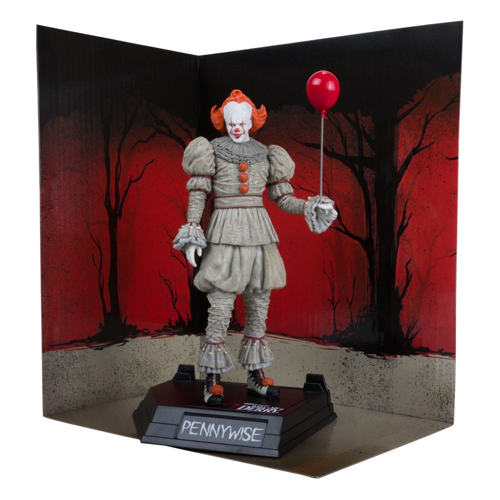 It: Welcome to Derry Movie Maniacs PVC Statue Pennywise (Gold Label) 16 cm Image 6