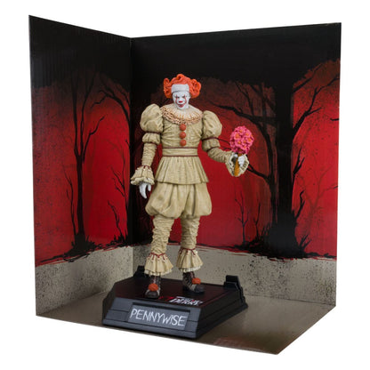 It: Welcome to Derry Movie Maniacs PVC Statue Pennywise (Flashback) (Gold Label) 16 cm Image 6