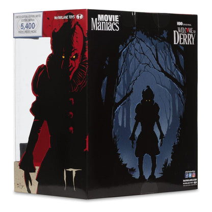 It: Welcome to Derry Movie Maniacs PVC Statue Pennywise (Flashback) (Gold Label) 16 cm Image 9