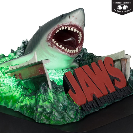 Der weiße Hai 1/48 Polyresin Statue Jaws (50th Anniversary) 25 cm Image 2