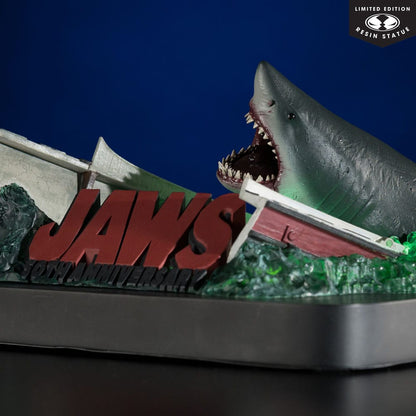 Der weiße Hai 1/48 Polyresin Statue Jaws (50th Anniversary) 25 cm Image 4
