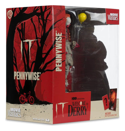 Es Welcome to Derry Movie Maniacs Figur Pennywise (Bloody) 16 cm Image 7