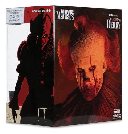 Es Welcome to Derry Movie Maniacs Figur Pennywise (Bloody) 16 cm Image 8