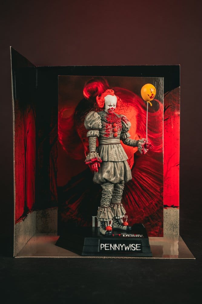 Es Welcome to Derry Movie Maniacs Figur Pennywise (Bloody) 16 cm Image 9