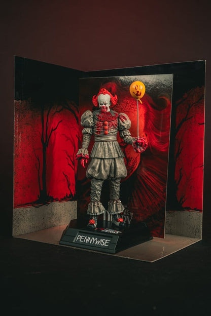 Es Welcome to Derry Movie Maniacs Figur Pennywise (Bloody) 16 cm Image 10