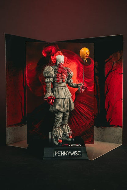 Es Welcome to Derry Movie Maniacs Figur Pennywise (Bloody) 16 cm Image 11