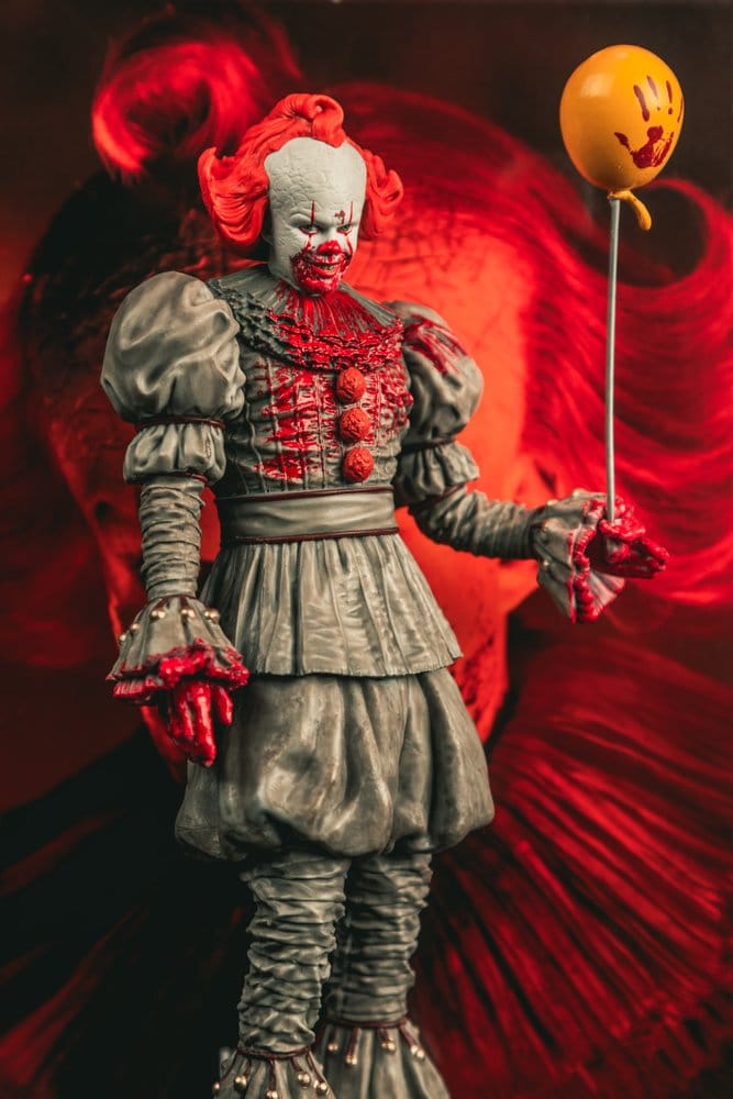 Es Welcome to Derry Movie Maniacs Figur Pennywise (Bloody) 16 cm Image 13