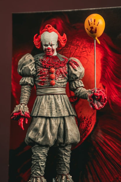 Es Welcome to Derry Movie Maniacs Figur Pennywise (Bloody) 16 cm Image 15