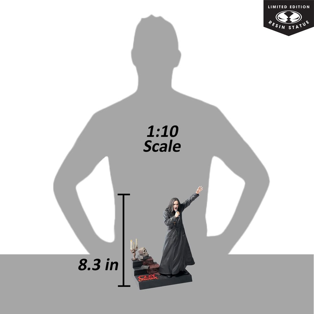Ozzy Osbourne Music Maniacs 1/10 Statue Ozzy Osbourne 21 cm Image 7