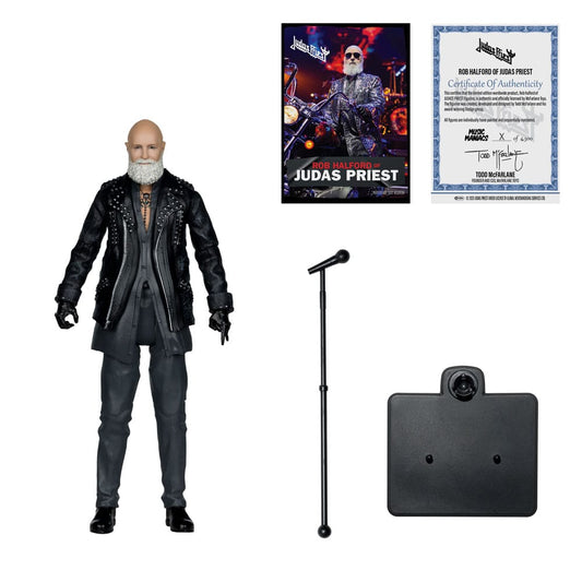 Judas Priest Music Maniacs Heavy Metal Actionfigur Rob Halford 15 cm Image 2