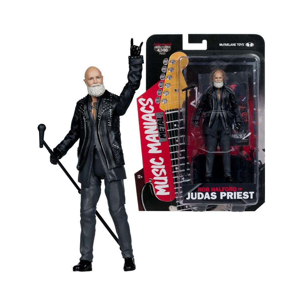Judas Priest Music Maniacs Heavy Metal Actionfigur Rob Halford 15 cm Image 4