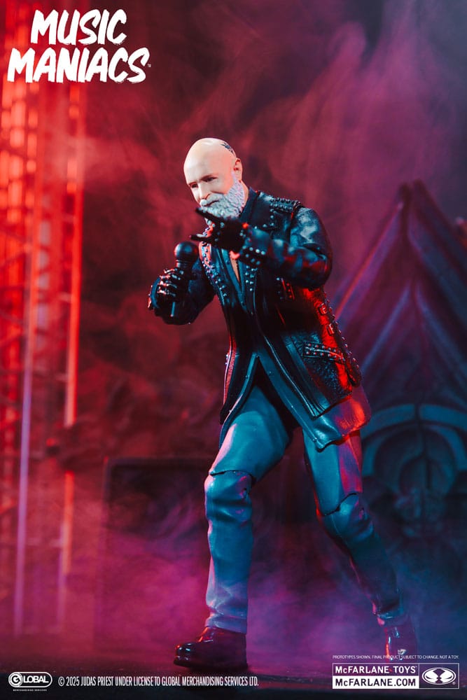 Judas Priest Music Maniacs Heavy Metal Actionfigur Rob Halford 15 cm Image 9