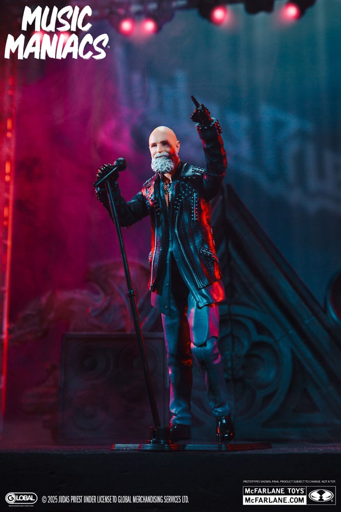 Judas Priest Music Maniacs Heavy Metal Actionfigur Rob Halford 15 cm Image 10