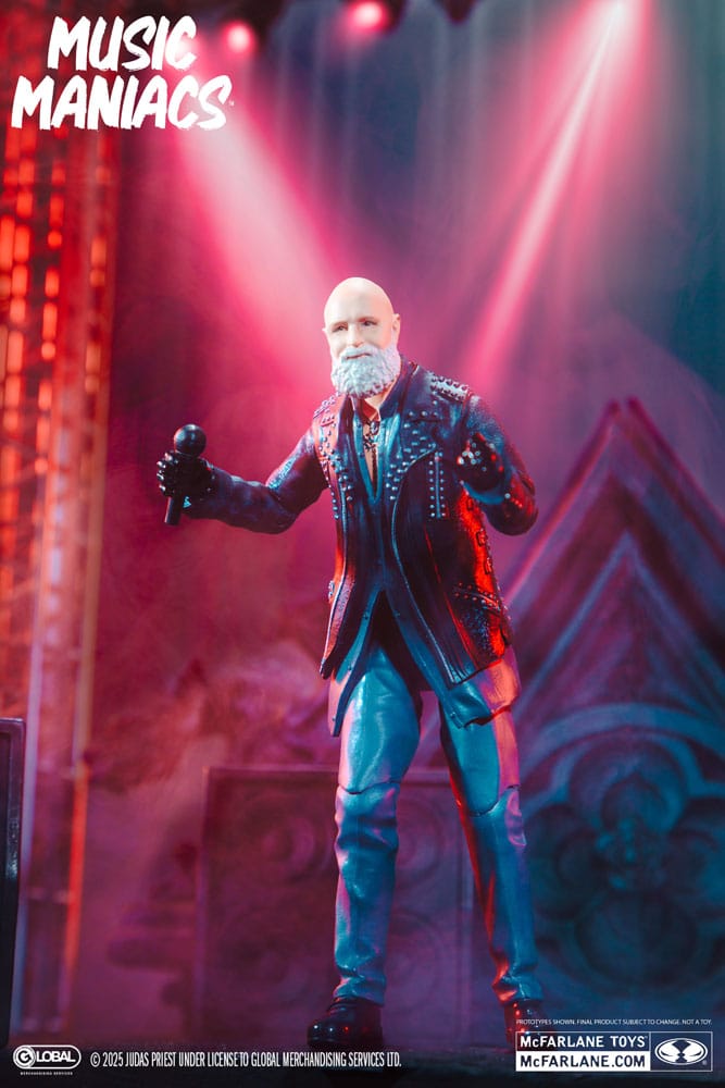 Judas Priest Music Maniacs Heavy Metal Actionfigur Rob Halford 15 cm Image 12