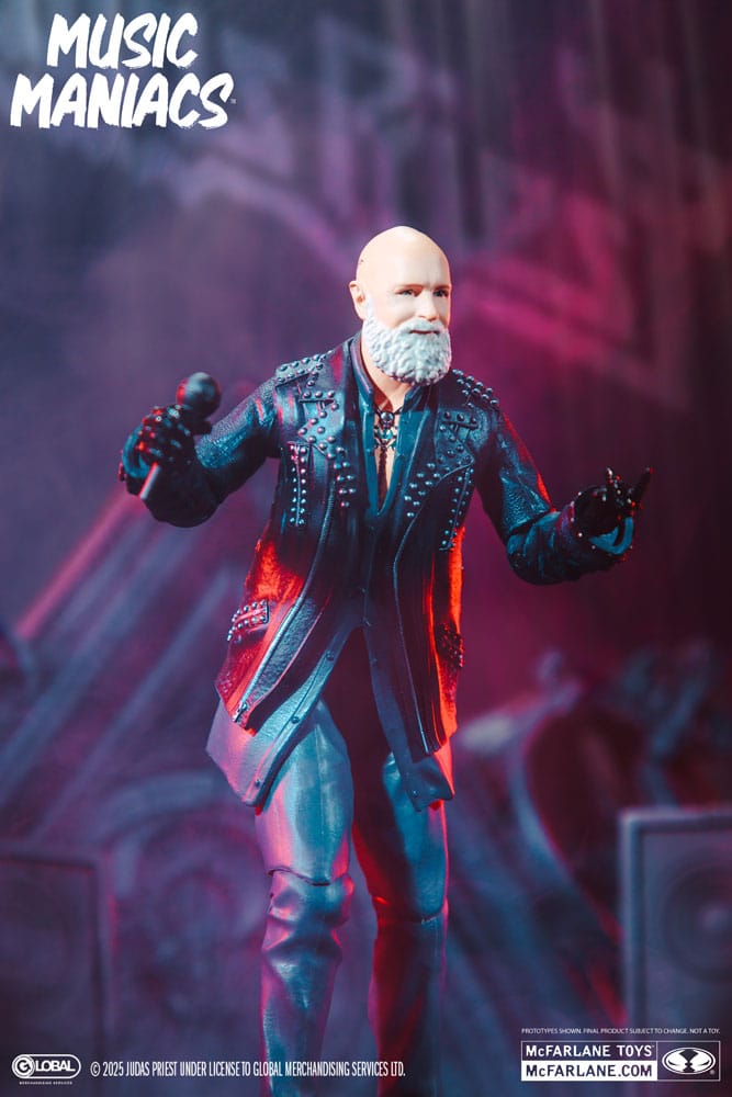 Judas Priest Music Maniacs Heavy Metal Actionfigur Rob Halford 15 cm Image 13