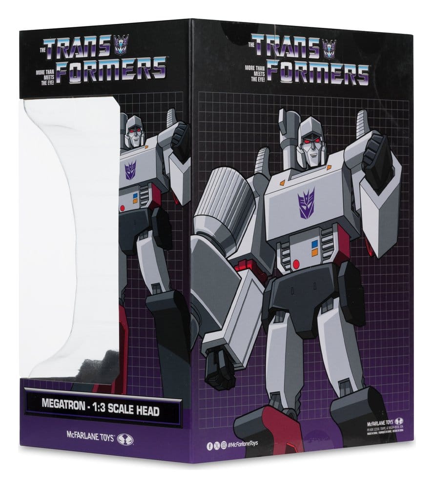 Transformers Mini-Replik Kopf 1/3 Megatron 18 cm Image 9