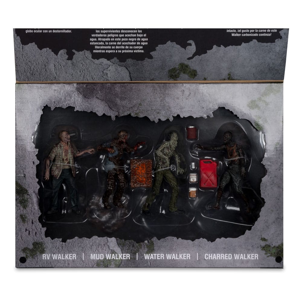 The Walking Dead Actionfiguren 4er-Pack Walkers 13 cm Image 3