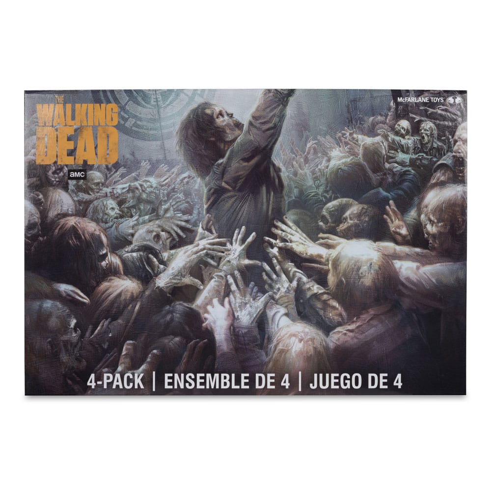 The Walking Dead Actionfiguren 4er-Pack Walkers 13 cm Image 12