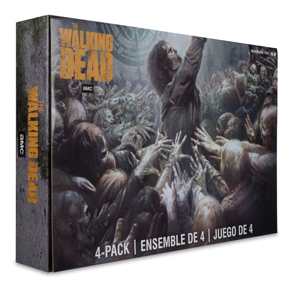 The Walking Dead Actionfiguren 4er-Pack Walkers 13 cm Image 13