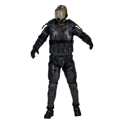 The Walking Dead Actionfigur Gas Mask Zombie (Season 4) 13 cm Image 1