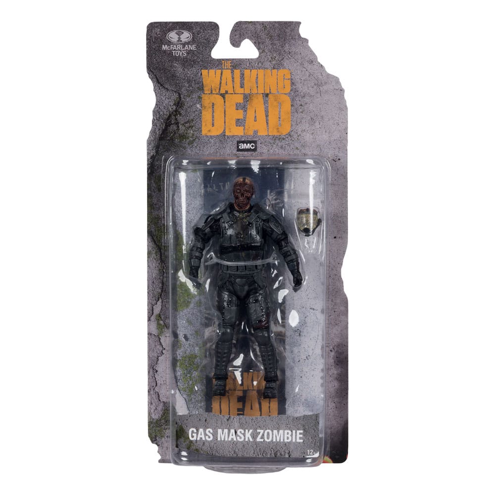 The Walking Dead Actionfigur Gas Mask Zombie (Season 4) 13 cm Image 5