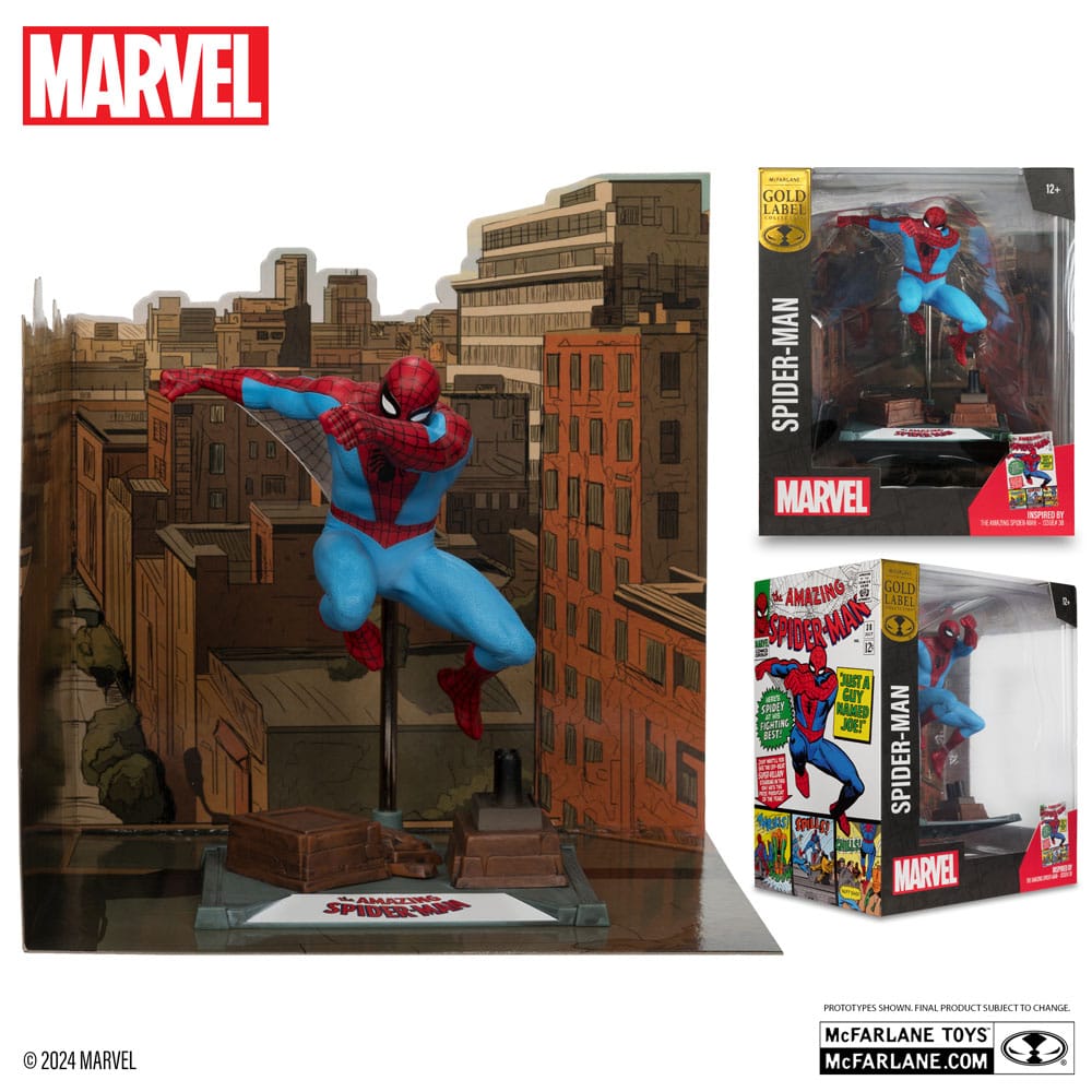 Marvel Collection PVC Statue 1/10 Spider-Man (The Amazing Spider-Man #38) (Gold Label) 15 cm Image 4
