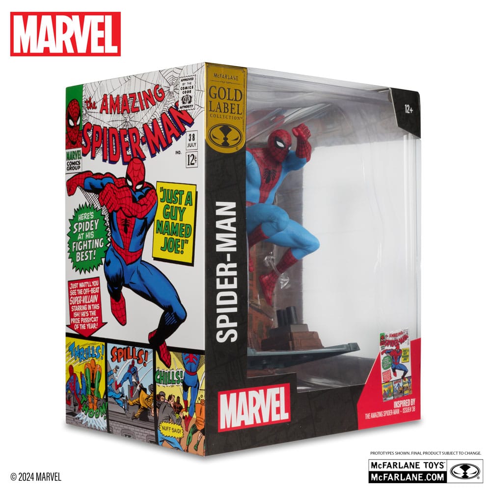 Marvel Collection PVC Statue 1/10 Spider-Man (The Amazing Spider-Man #38) (Gold Label) 15 cm Image 7