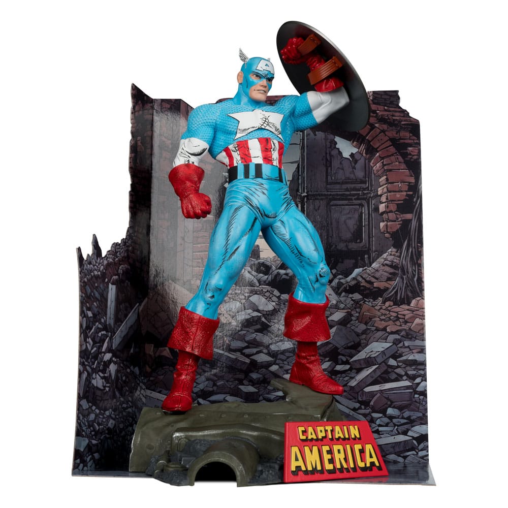 Marvel PVC Statue 1/6 Captain America (The Amazing Spider-Man #323) 28 cm Image 1