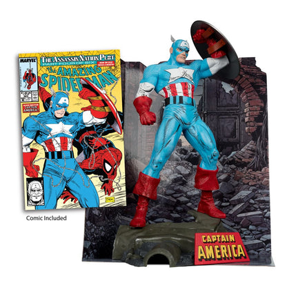 Marvel PVC Statue 1/6 Captain America (The Amazing Spider-Man #323) 28 cm Image 2