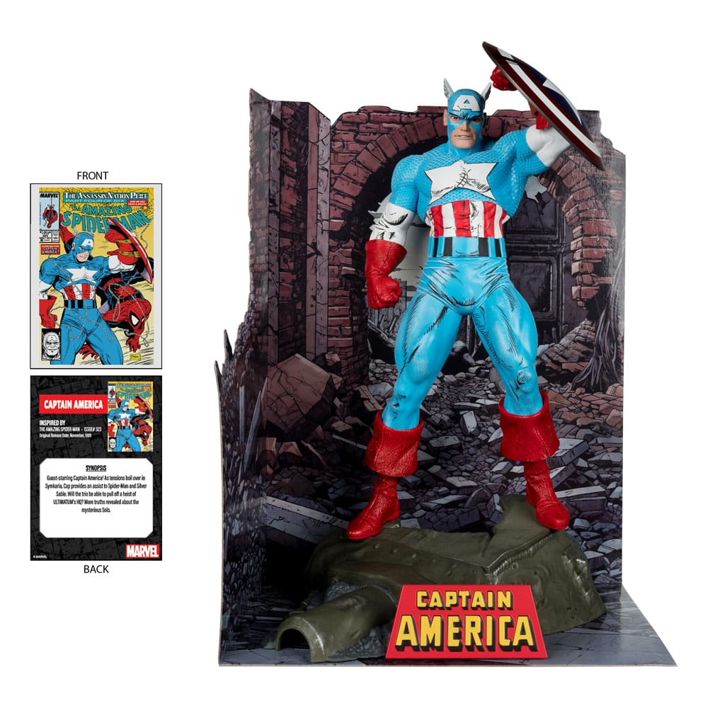 Marvel PVC Statue 1/6 Captain America (The Amazing Spider-Man #323) 28 cm Image 3