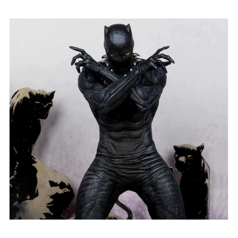 Marvel Collection PVC Statue 1/10 Black Panther (Marvel Knights #4) 17 cm Image 3