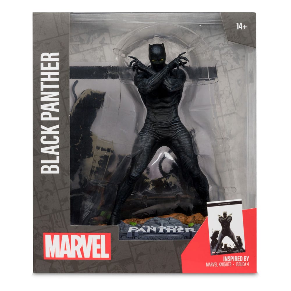 Marvel Collection PVC Statue 1/10 Black Panther (Marvel Knights #4) 17 cm Image 5