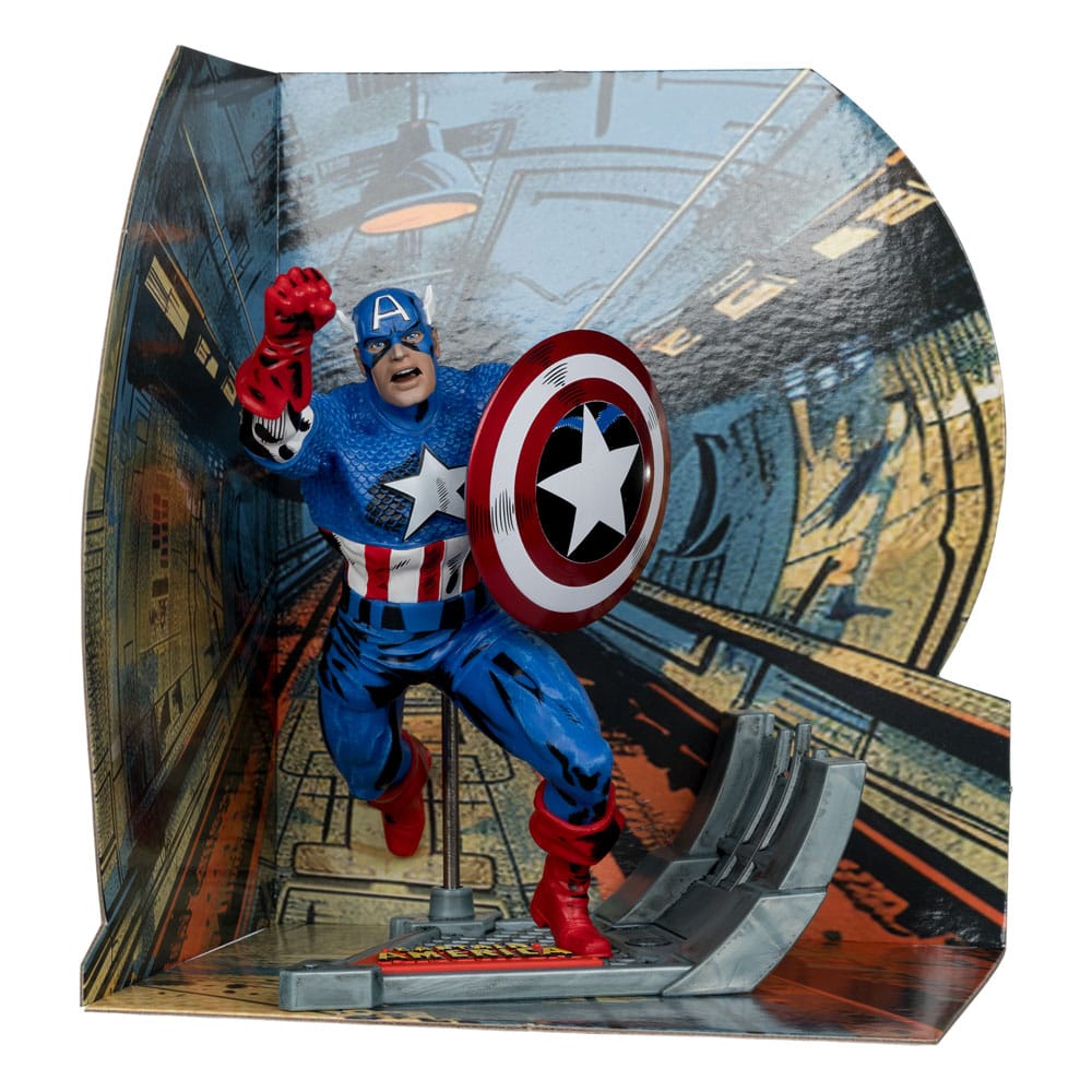 Marvel Collection PVC Statue 1/10 Captain America (Captain America #100) 12 cm Image 2