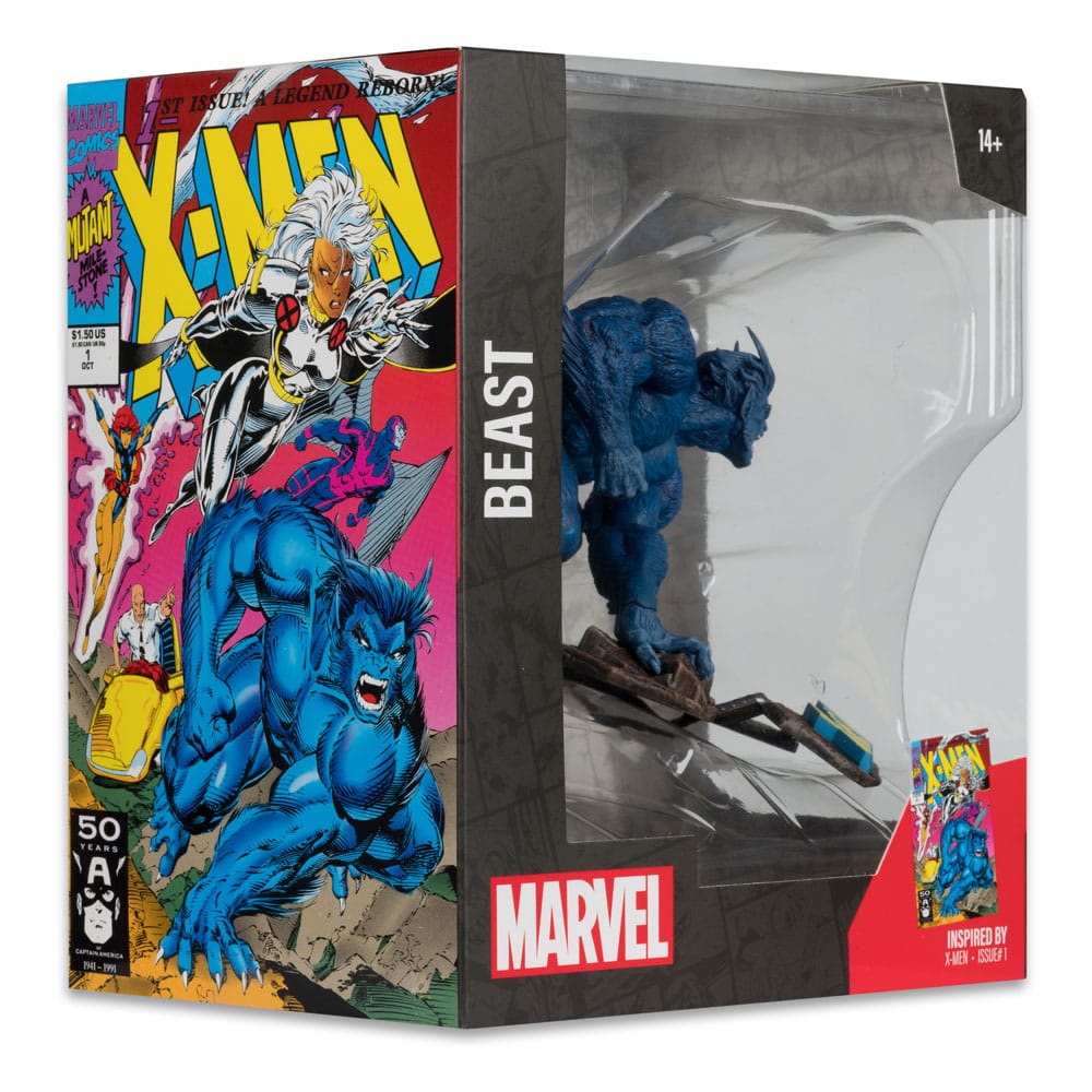 Marvel Collection PVC Statue 1/10 Beast (X-Men #1) 12 cm Image 7