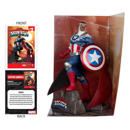 Marvel Collection PVC Statue 1/10 Captain America (All-New Captain America #1) 17 cm Image 2