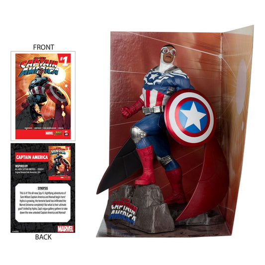 Marvel Collection PVC Statue 1/10 Captain America (All-New Captain America #1) 17 cm Image 2